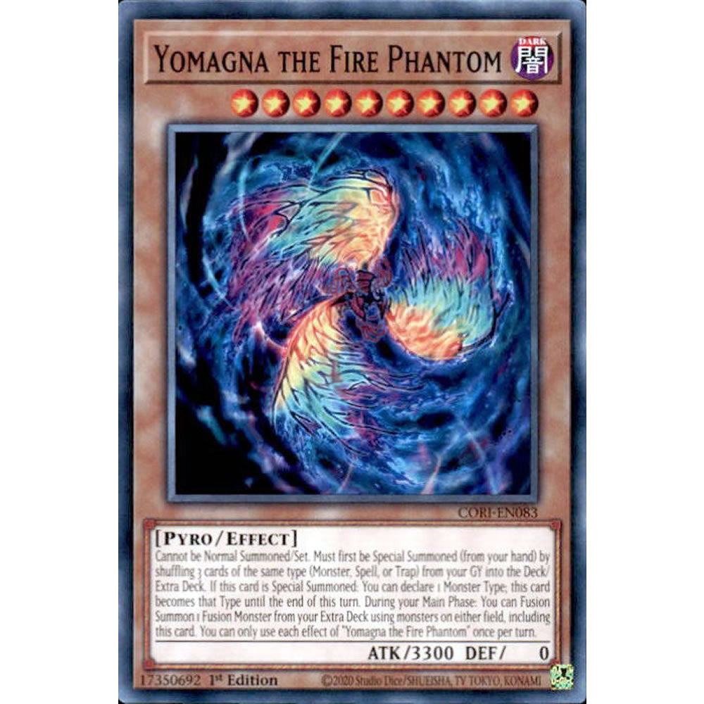 Yomagna the Fire Phantom CORI-EN083 Yu-Gi-Oh! Card from the Chaos Origins Set