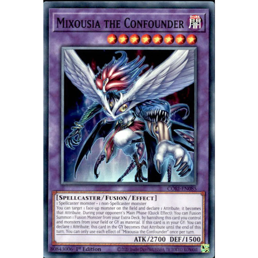 Mixousia the Confounder CORI-EN085 Yu-Gi-Oh! Card from the Chaos Origins Set