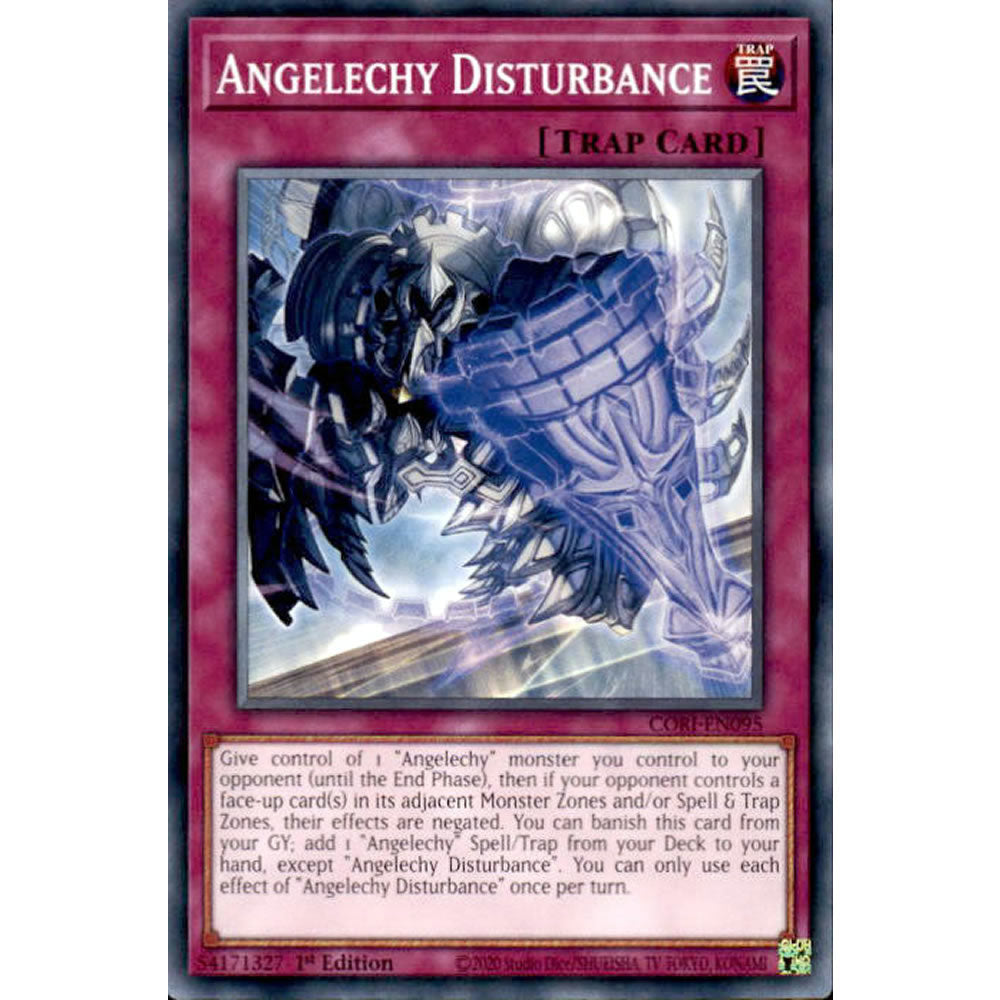 Angelechy Disturbance CORI-EN095 Yu-Gi-Oh! Card from the Chaos Origins Set