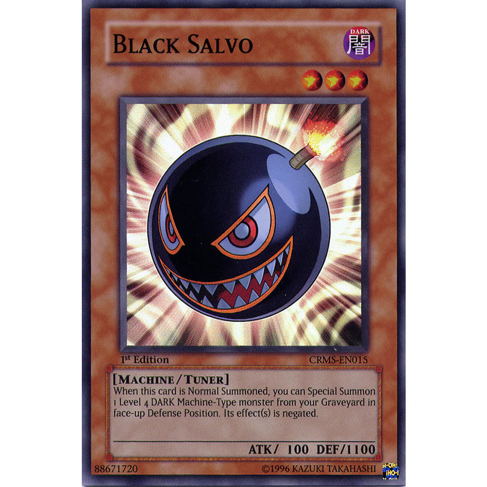 Black Salvo CRMS-EN015 Yu-Gi-Oh! Card from the Crimson Crisis Set