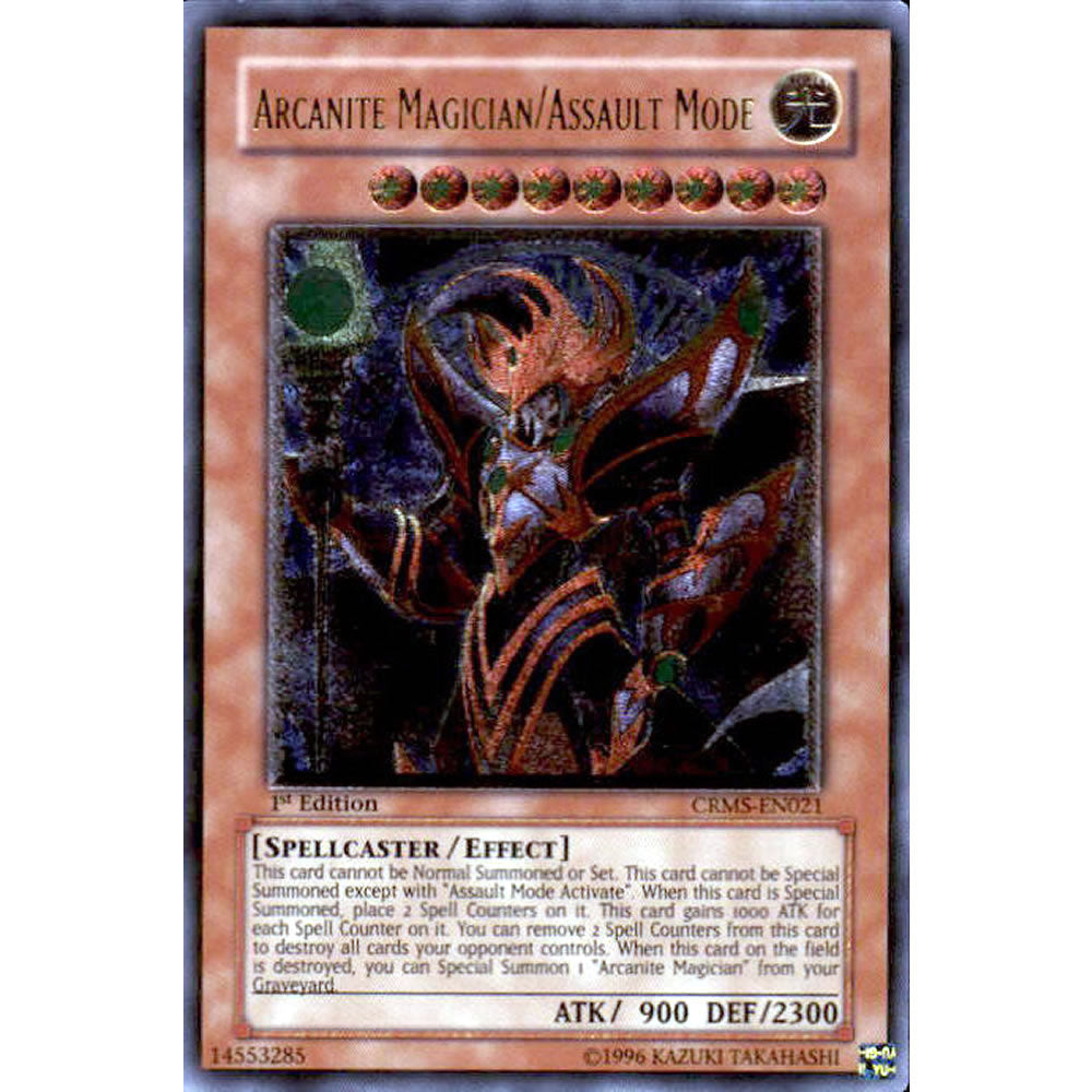 Arcanite Magician / Assault Mode CRMS-EN021 Yu-Gi-Oh! Card from the Crimson Crisis Set