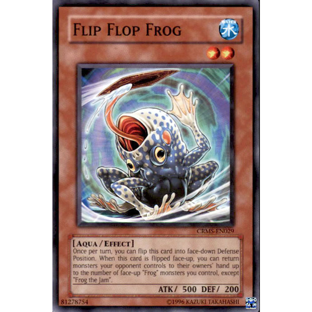 Flip Flop Frog CRMS-EN029 Yu-Gi-Oh! Card from the Crimson Crisis Set