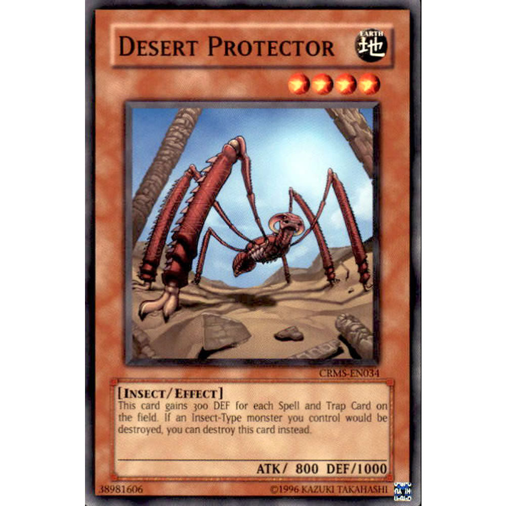 Desert Protector CRMS-EN034 Yu-Gi-Oh! Card from the Crimson Crisis Set