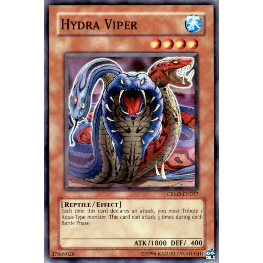 Hydra Viper CRMS-EN037 Yu-Gi-Oh! Card from the Crimson Crisis Set