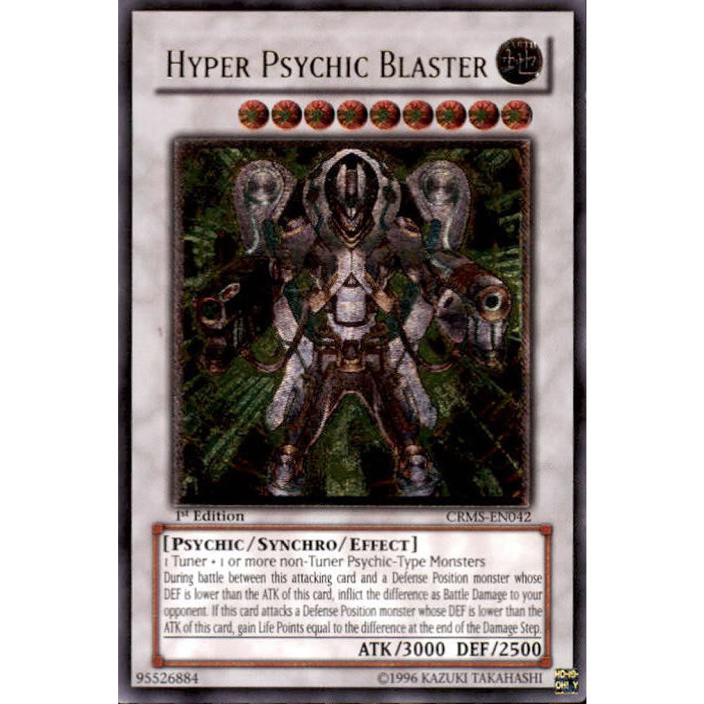 Hyper Psychic Blaster CRMS-EN042 Yu-Gi-Oh! Card from the Crimson Crisis Set