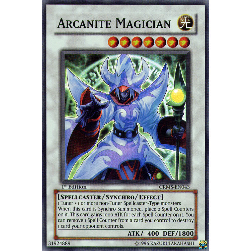 Arcanite Magician  CRMS-EN043 Yu-Gi-Oh! Card from the Crimson Crisis Set