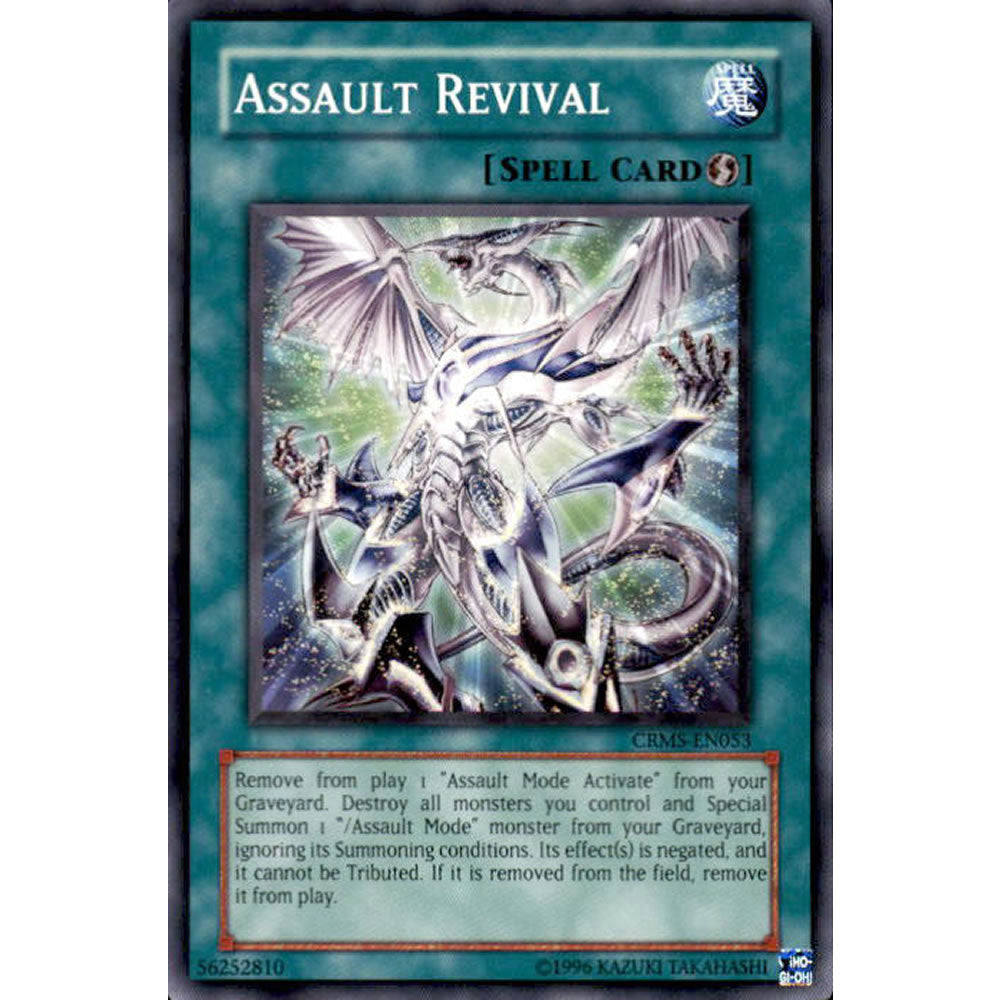 Assault Revival CRMS-EN053 Yu-Gi-Oh! Card from the Crimson Crisis Set