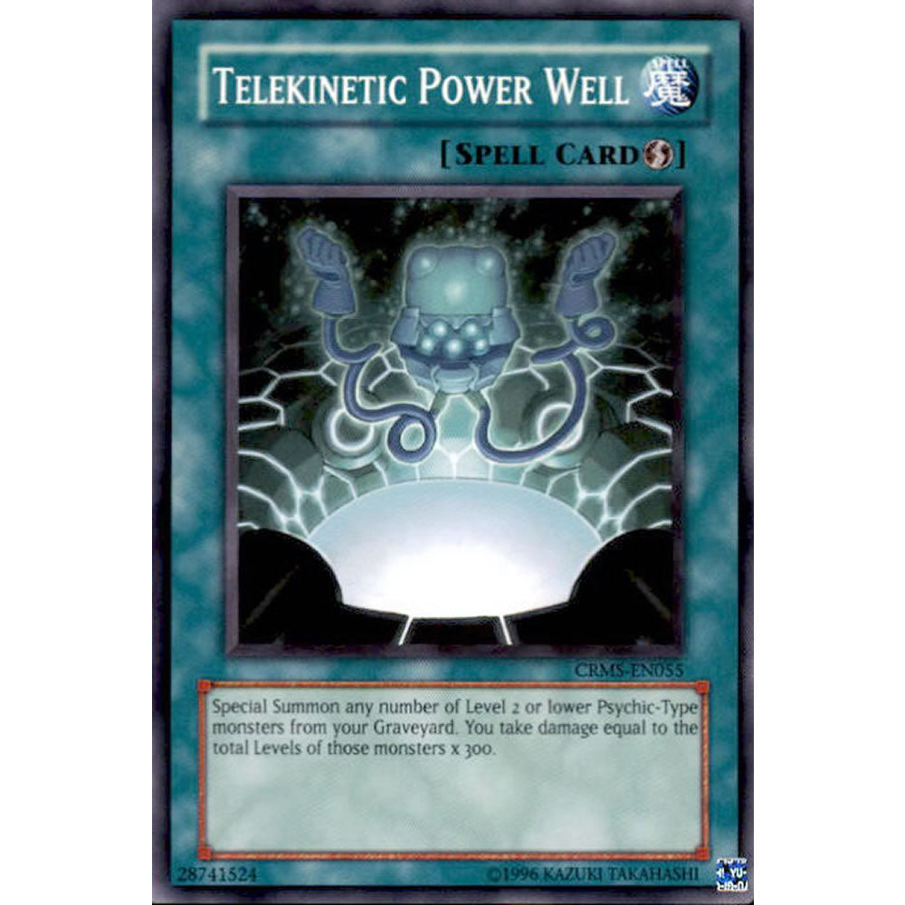 Telekinetic Power Well CRMS-EN055 Yu-Gi-Oh! Card from the Crimson Crisis Set