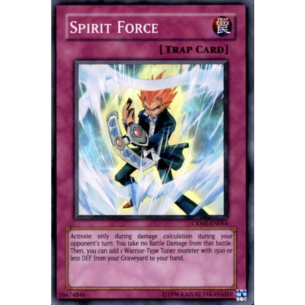 Spirit Force CRMS-EN064 Yu-Gi-Oh! Card from the Crimson Crisis Set