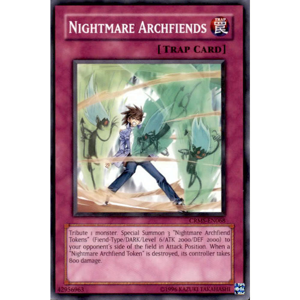 Nightmare Archfiends CRMS-EN068 Yu-Gi-Oh! Card from the Crimson Crisis Set