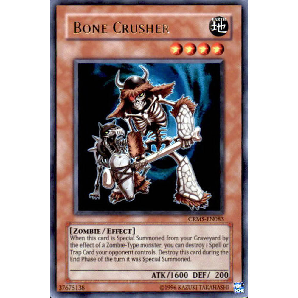 Bone Crusher CRMS-EN083 Yu-Gi-Oh! Card from the Crimson Crisis Set