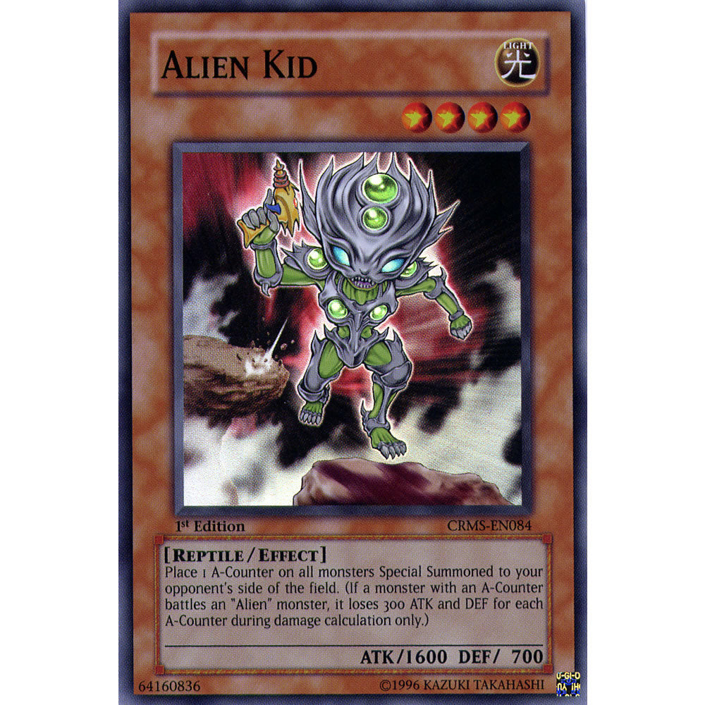 Alien Kid CRMS-EN084 Yu-Gi-Oh! Card from the Crimson Crisis Set
