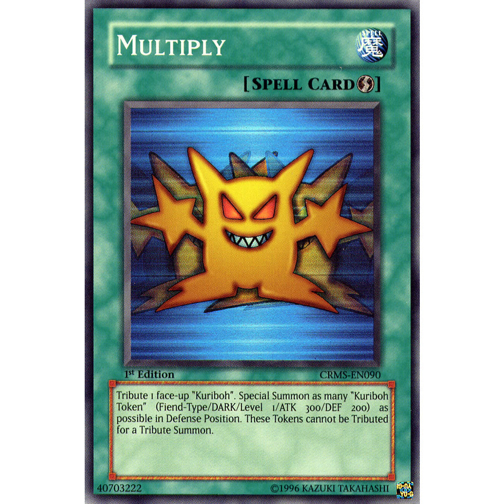 Multiply CRMS-EN090 Yu-Gi-Oh! Card from the Crimson Crisis Set