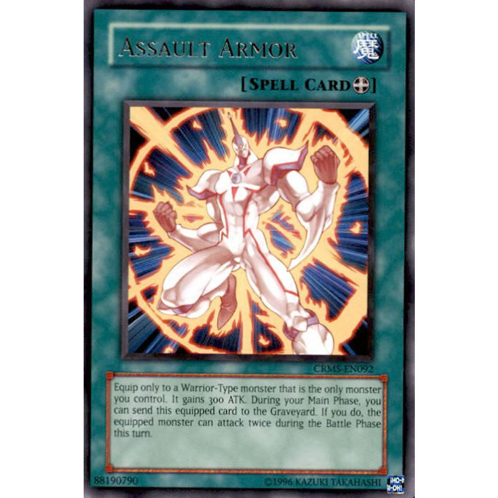 Assault Armour CRMS-EN092 Yu-Gi-Oh! Card from the Crimson Crisis Set