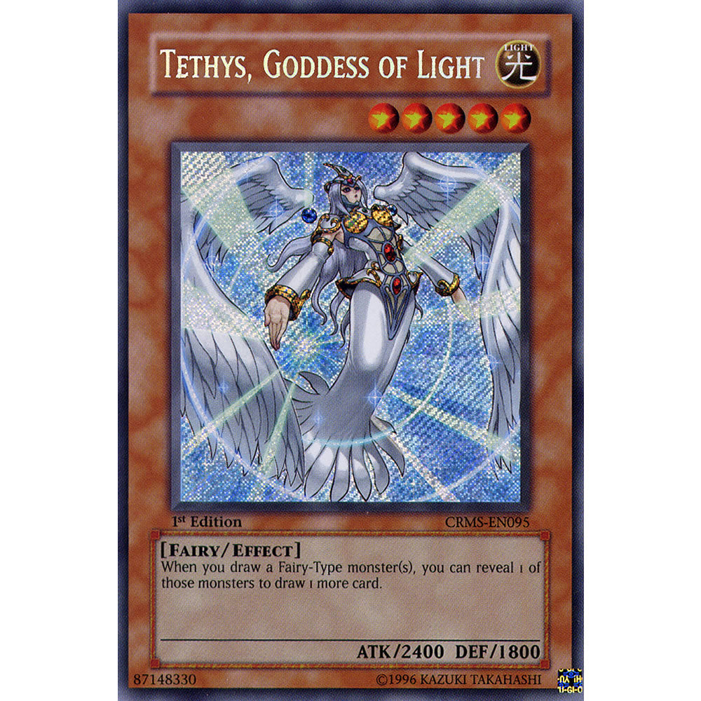 Tethys Goddess Of Light CRMS-EN095 Yu-Gi-Oh! Card from the Crimson Crisis Set