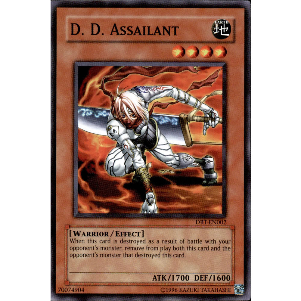 D. D. Assailant DBT-EN002 Yu-Gi-Oh! Card from the Destiny Board Traveler Set