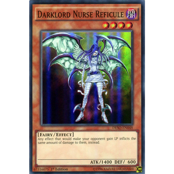 Darklord Nurse Reficule DESO-EN048 Yu-Gi-Oh! Card Darklord Nurse Reficule DESO-EN048 Yu-Gi-Oh! Card