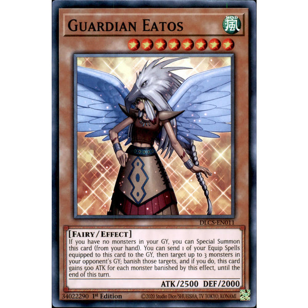 当社の Guardian Eatos DLCS-EN011 Yu-Gi-Oh! Card - Deckboosters 遊戯王OCG デュエルモンスターズ
