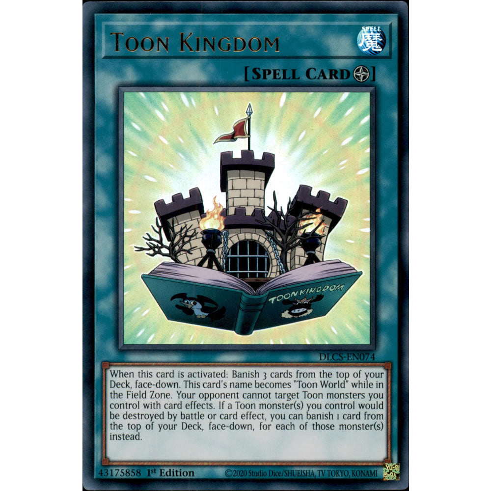 Toon Kingdom DLCS-EN074 Yu-Gi-Oh! Card - Deckboosters Toon Kingdom DLCS-EN074 Yu-Gi-Oh! Card - Deckboosters
