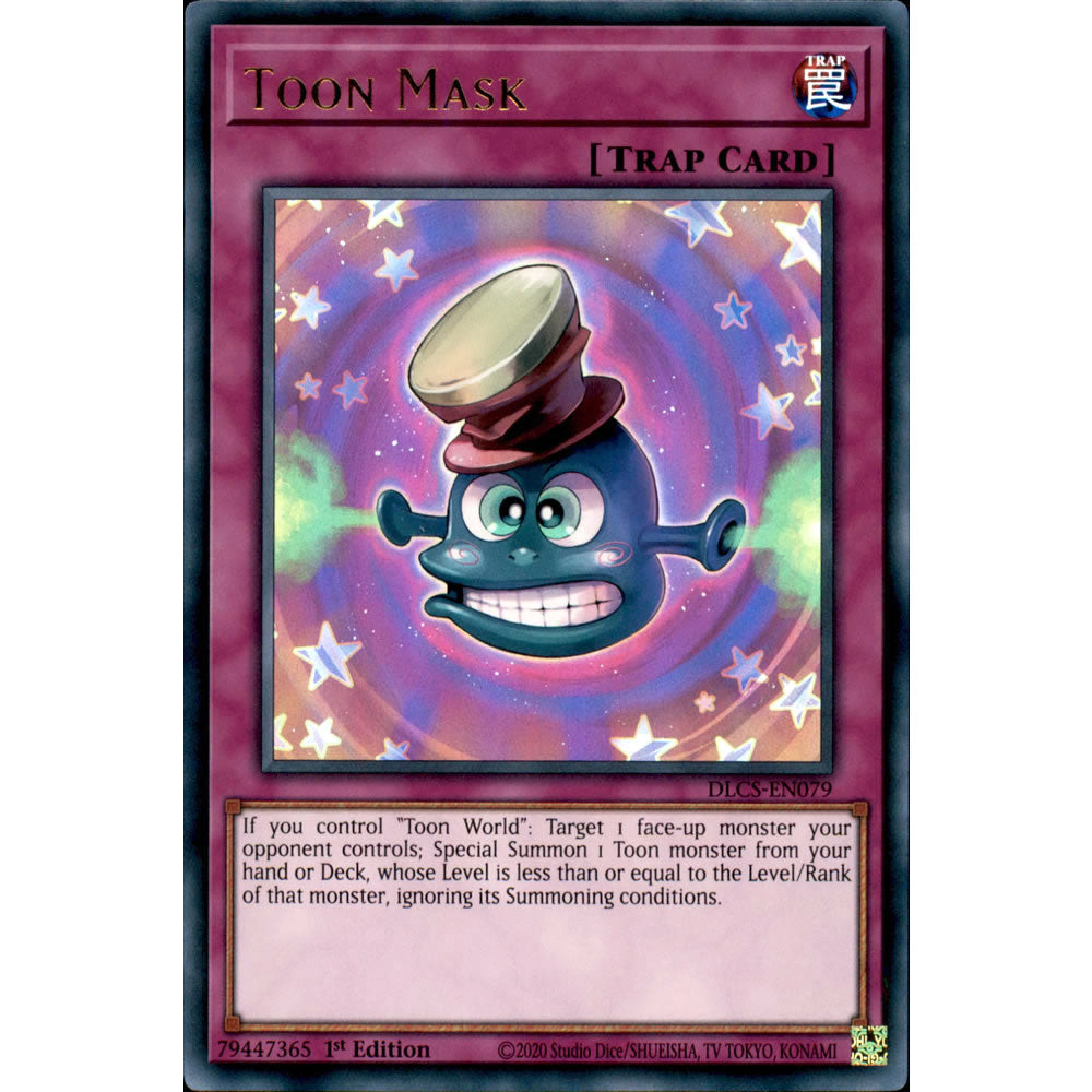 Toon Mask DLCS-EN079 Yu-Gi-Oh! Card - Deckboosters Toon Mask DLCS-EN079 Yu-Gi-Oh! Card - Deckboosters