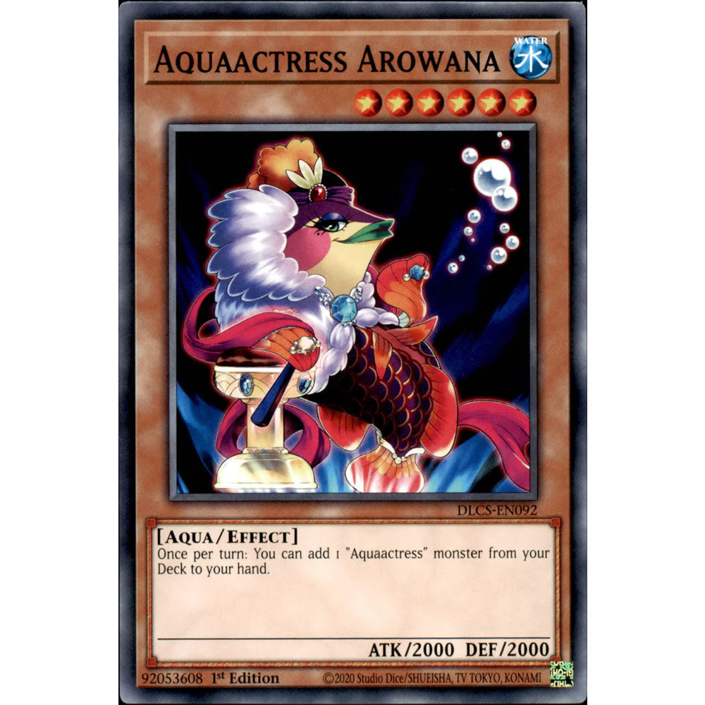 yugioh aquaactress cards Aquaactress Arowana DLCS-EN092 Yu-Gi-Oh! Card