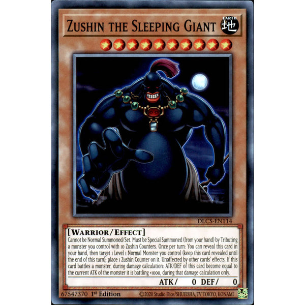 Zushin the Sleeping Giant DLCS-EN114 Yu-Gi-Oh! Card