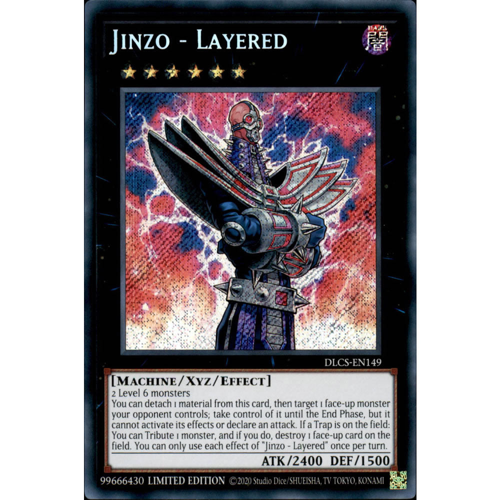 Jinzo - Layered DLCS-EN149 Yu-Gi-Oh! Card from the Dragons of Legend: The Complete Series Set