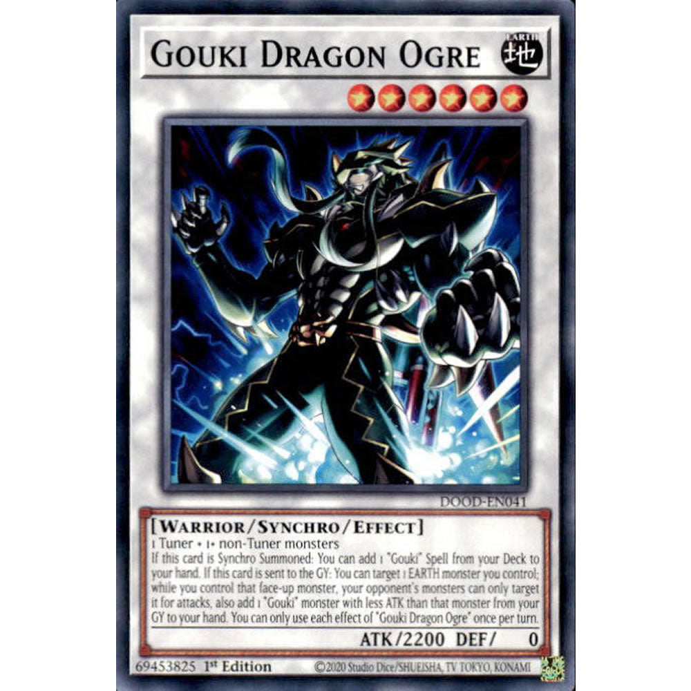 Gouki Dragon Ogre DOOD-EN041 Yu-Gi-Oh! Card from the Doom of Dimensions Set