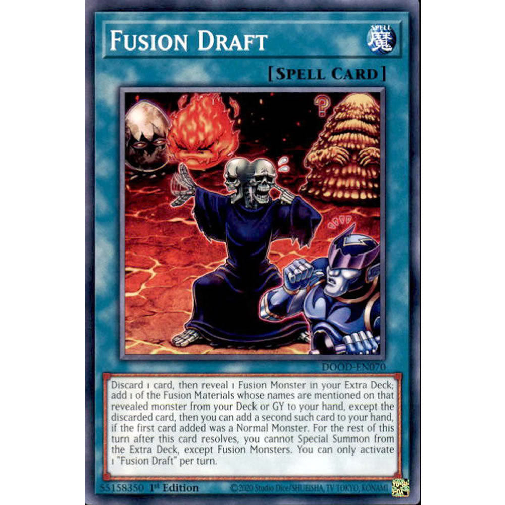 Fusion Draft DOOD-EN070 Yu-Gi-Oh! Card from the Doom of Dimensions Set