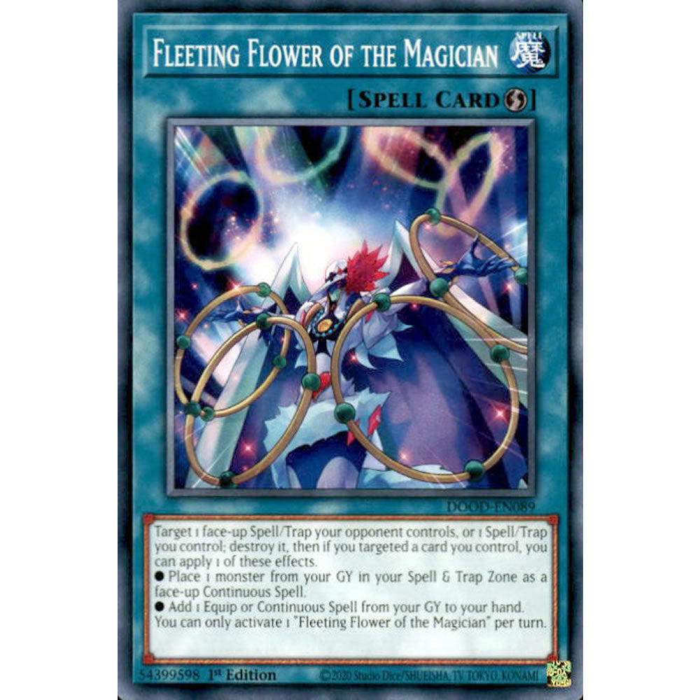 Fleeting Flower of the Magician DOOD-EN089 Yu-Gi-Oh! Card from the Doom of Dimensions Set