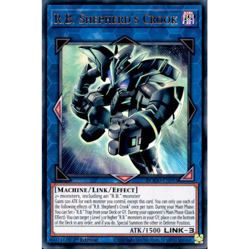 R.B. Shepherd's Crook DOOD-EN093 Yu-Gi-Oh! Card from the Doom of Dimensions Set
