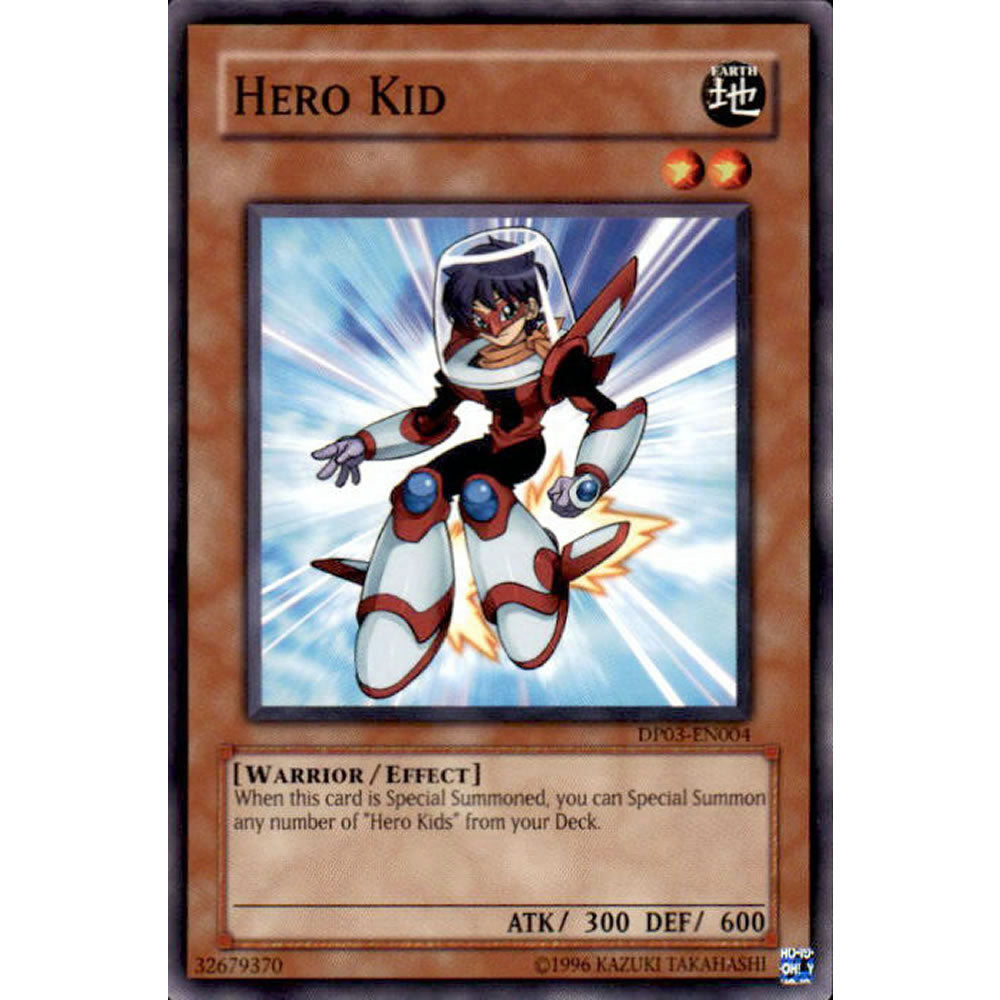 Hero Kid DP03-EN004 Yu-Gi-Oh! Card from the Duelist Pack: Jaden Yuki 2 Set