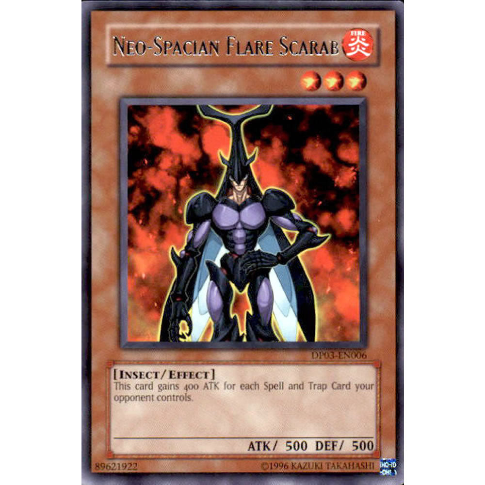 Neo - Spacian Flare Scarab DP03-EN006 Yu-Gi-Oh! Card from the Duelist Pack: Jaden Yuki 2 Set