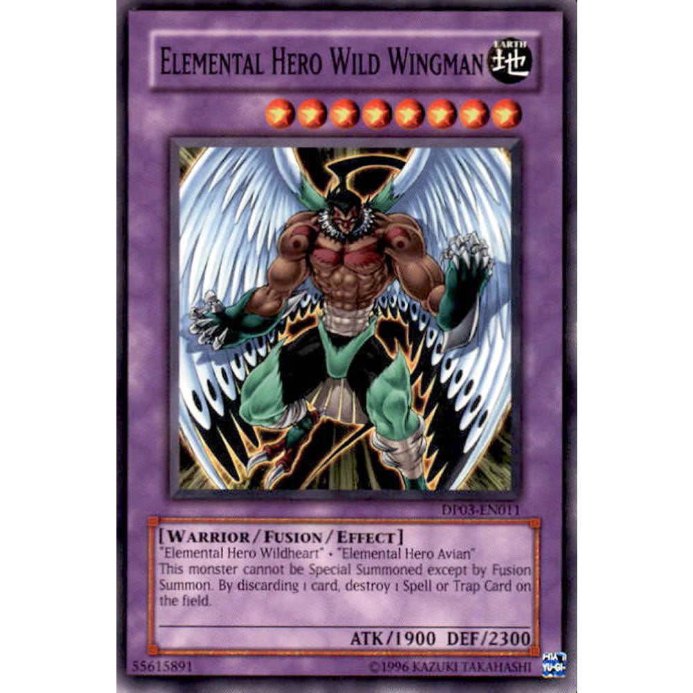 Elemental Hero Wild Wingman DP03-EN011 Yu-Gi-Oh! Card from the Duelist Pack: Jaden Yuki 2 Set