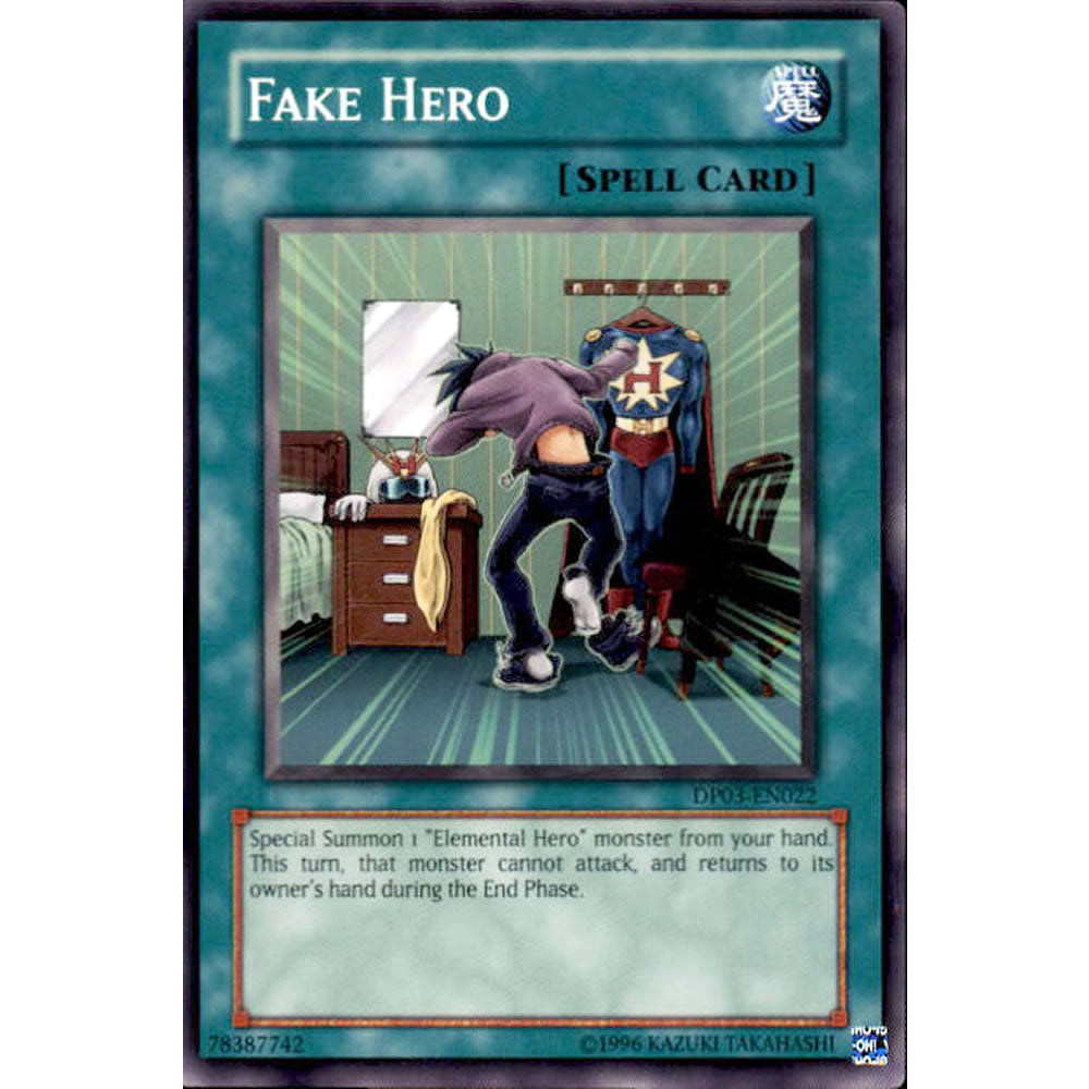 Fake Hero DP03-EN022 Yu-Gi-Oh! Card from the Duelist Pack: Jaden Yuki 2 Set