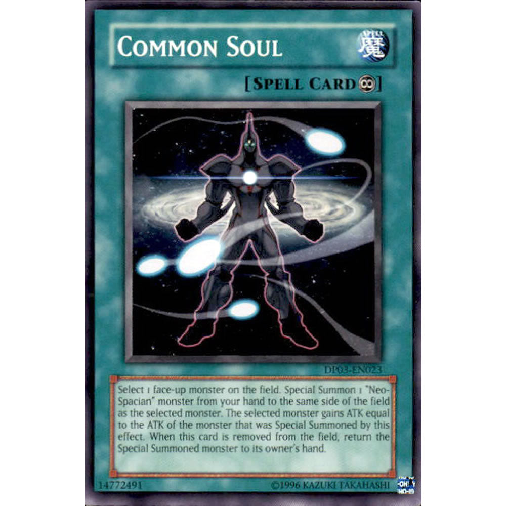 Common Soul DP03-EN023 Yu-Gi-Oh! Card from the Duelist Pack: Jaden Yuki 2 Set