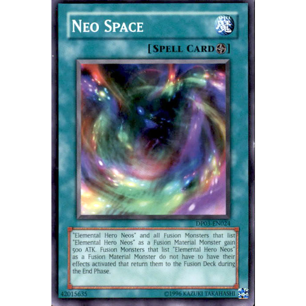 Neo Space DP03-EN024 Yu-Gi-Oh! Card from the Duelist Pack: Jaden Yuki 2 Set
