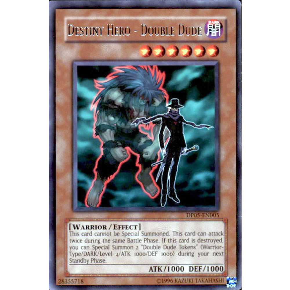 Destiny Hero - Double Dude DP05-EN005 Yu-Gi-Oh! Card from the Duelist Pack: Aster Phoenix Set