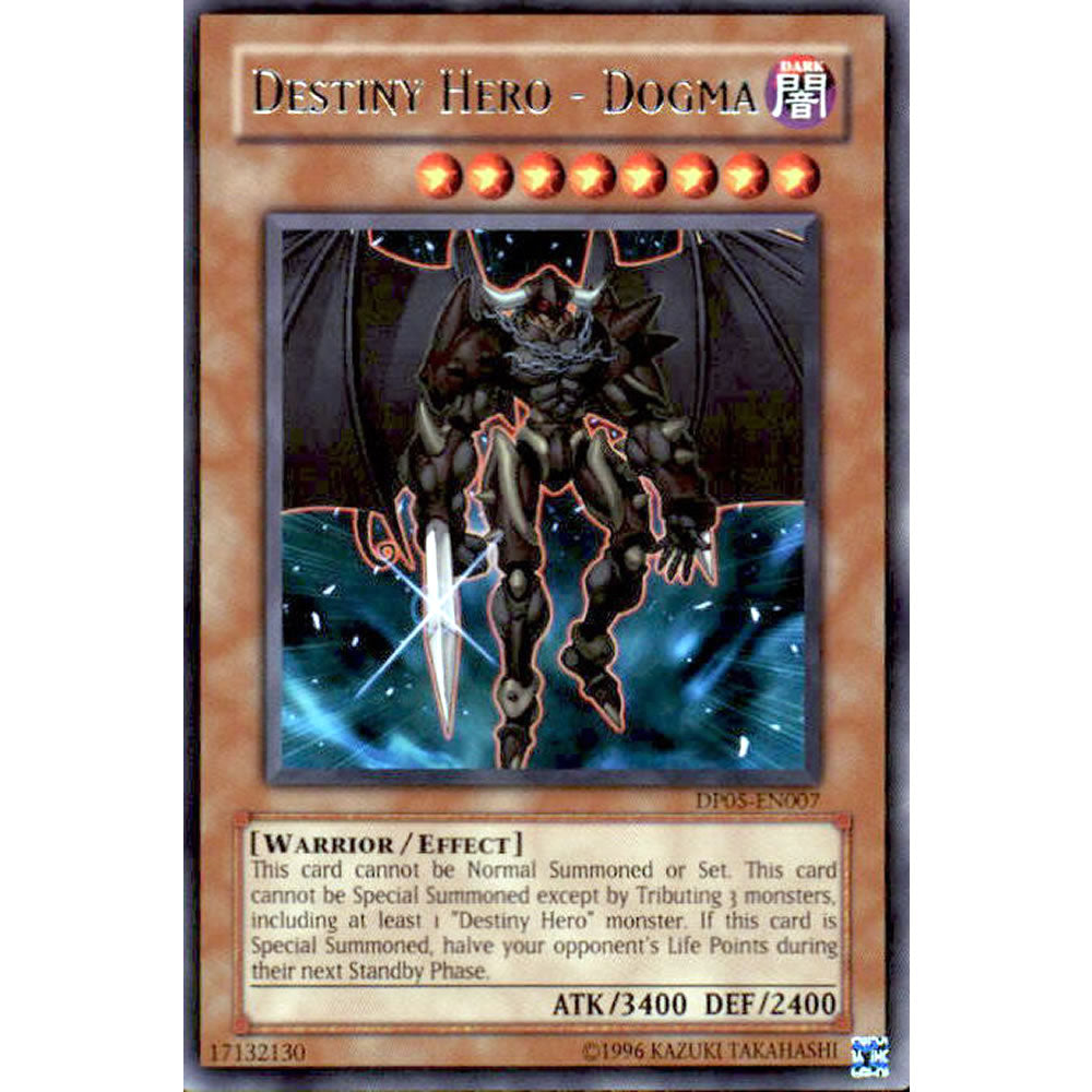 Destiny Hero - Dogma DP05-EN007 Yu-Gi-Oh! Card from the Duelist Pack: Aster Phoenix Set