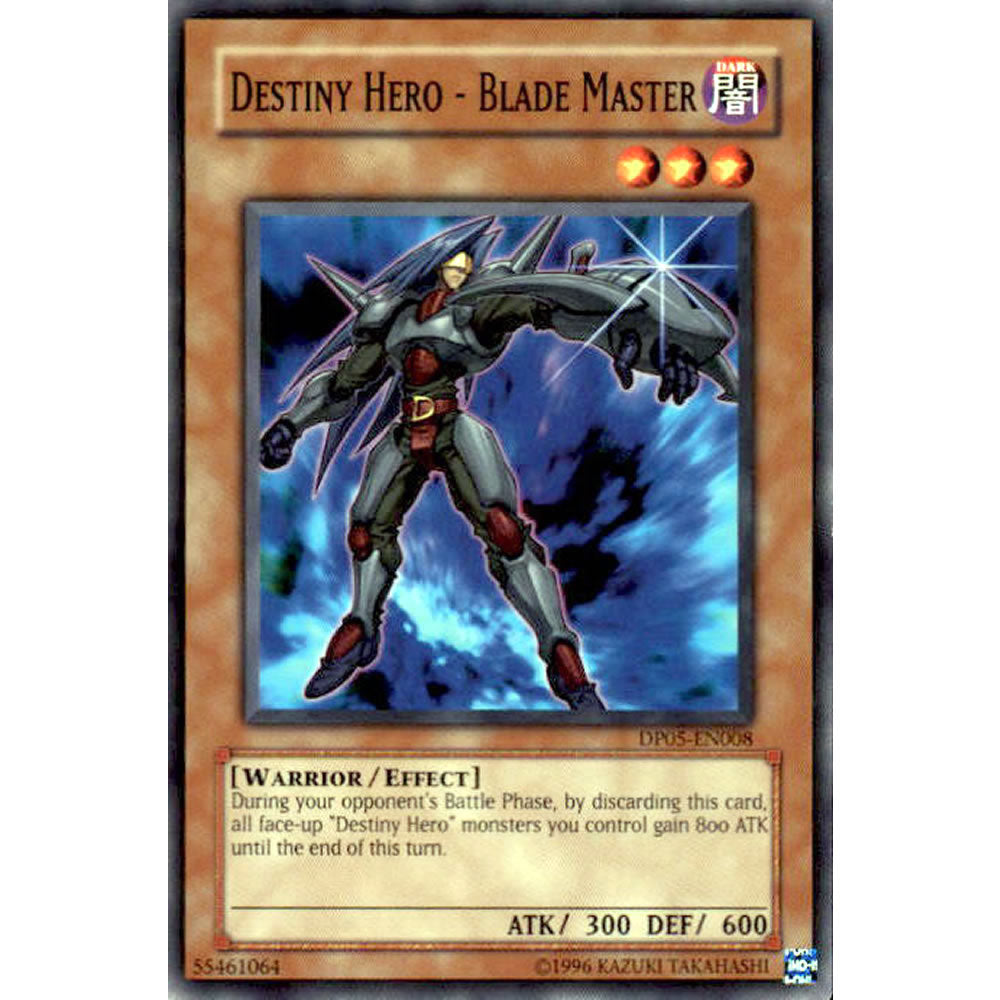 Destiny Hero - Blade Master DP05-EN008 Yu-Gi-Oh! Card from the Duelist Pack: Aster Phoenix Set
