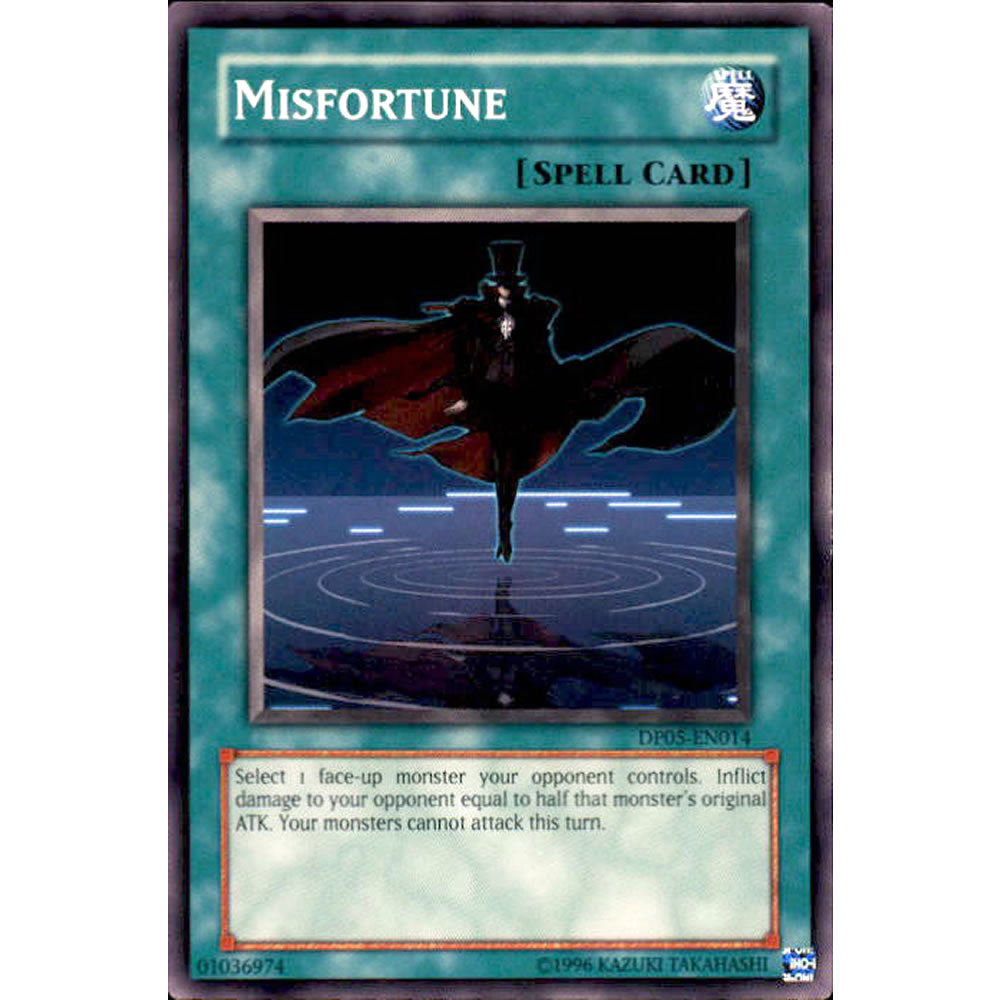 Misfortune DP05-EN014 Yu-Gi-Oh! Card from the Duelist Pack: Aster Phoenix Set