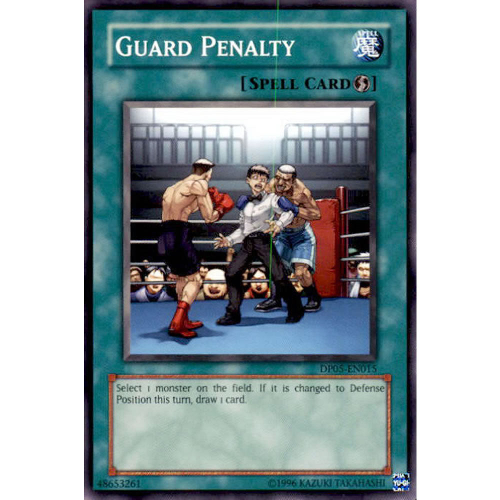 Guard Penalty DP05-EN015 Yu-Gi-Oh! Card from the Duelist Pack: Aster Phoenix Set