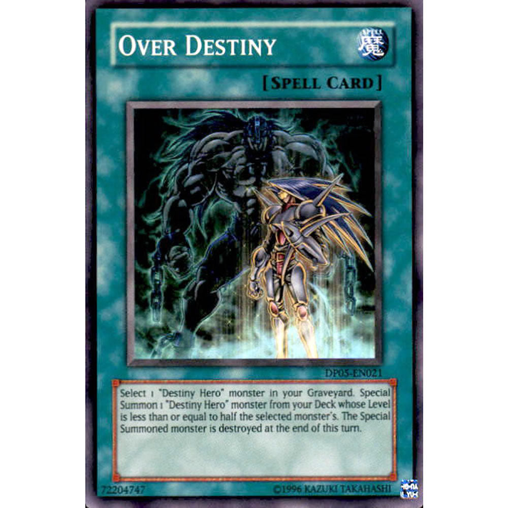 Over Destiny DP05-EN021 Yu-Gi-Oh! Card from the Duelist Pack: Aster Phoenix Set