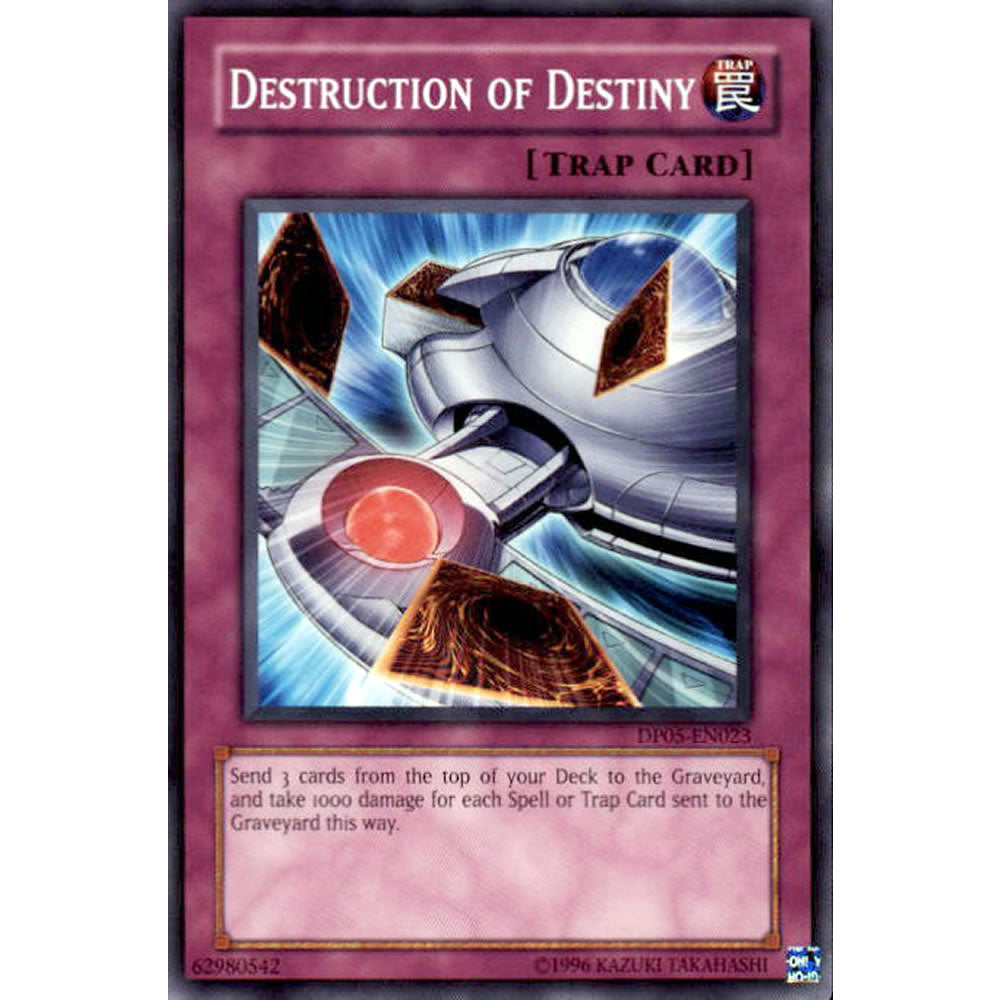 Destruction of Destiny DP05-EN023 Yu-Gi-Oh! Card from the Duelist Pack: Aster Phoenix Set
