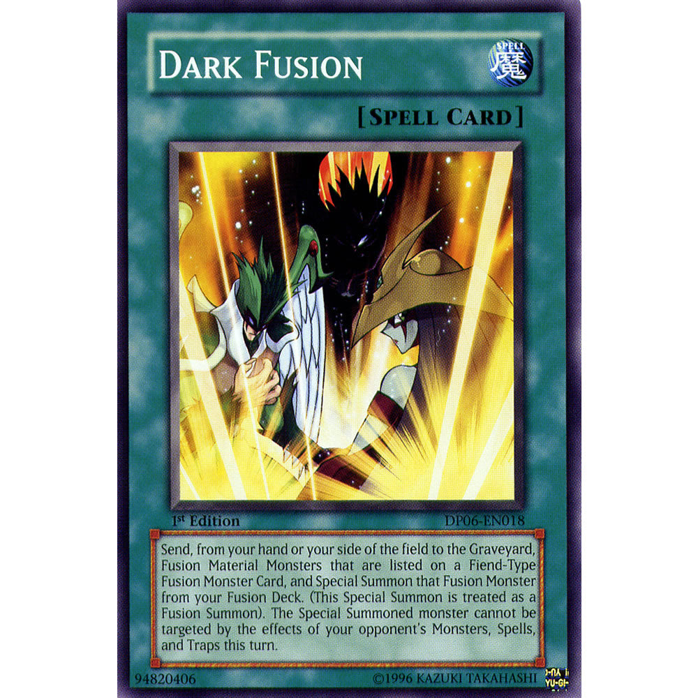 Dark Fusion DP06-EN018 Yu-Gi-Oh! Card from the Duelist Pack: Jaden Yuki 3 Set