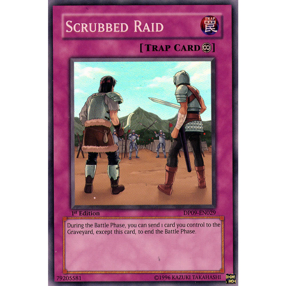Scrubbed Raid DP09-EN029 Yu-Gi-Oh! Card from the Duelist Pack: Yusei 2 Set