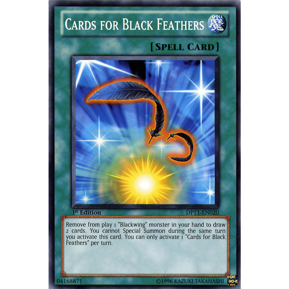 Cards for Black Feathers DP11-EN020 Yu-Gi-Oh! Card from the Duelist Pack: Crow Set