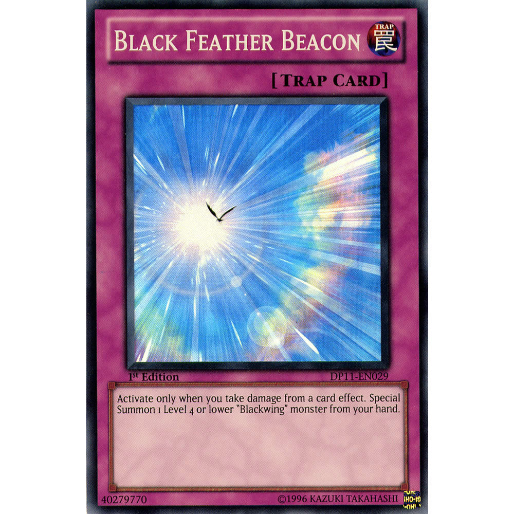 Black Feather Beacon DP11-EN029 Yu-Gi-Oh! Card from the Duelist Pack: Crow Set