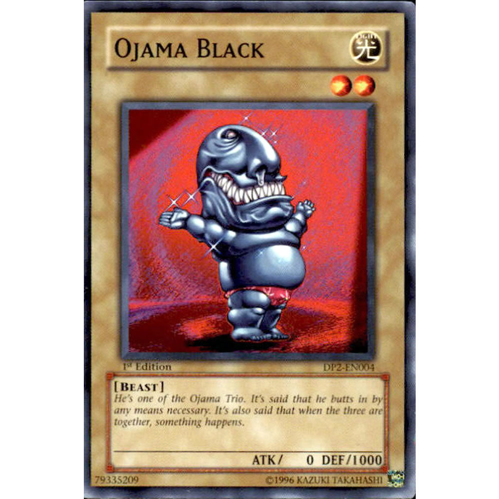 Ojama Black DP2-EN004 Yu-Gi-Oh! Card from the Duelist Pack: Chazz Princeton Set