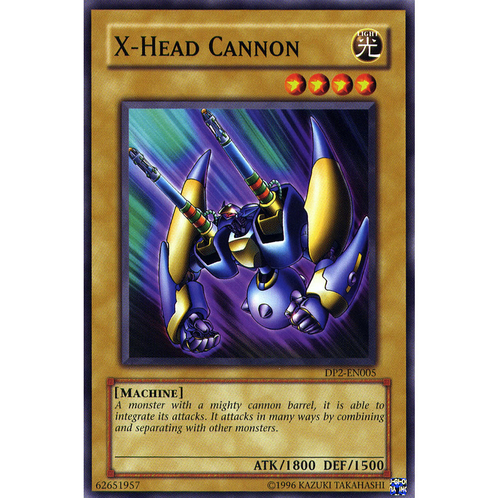X-Head Cannon DP2-EN005 Yu-Gi-Oh! Card from the Duelist Pack: Chazz Princeton Set